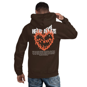 SET YOUR HEART ABLAZE I UNISEX HOODIE