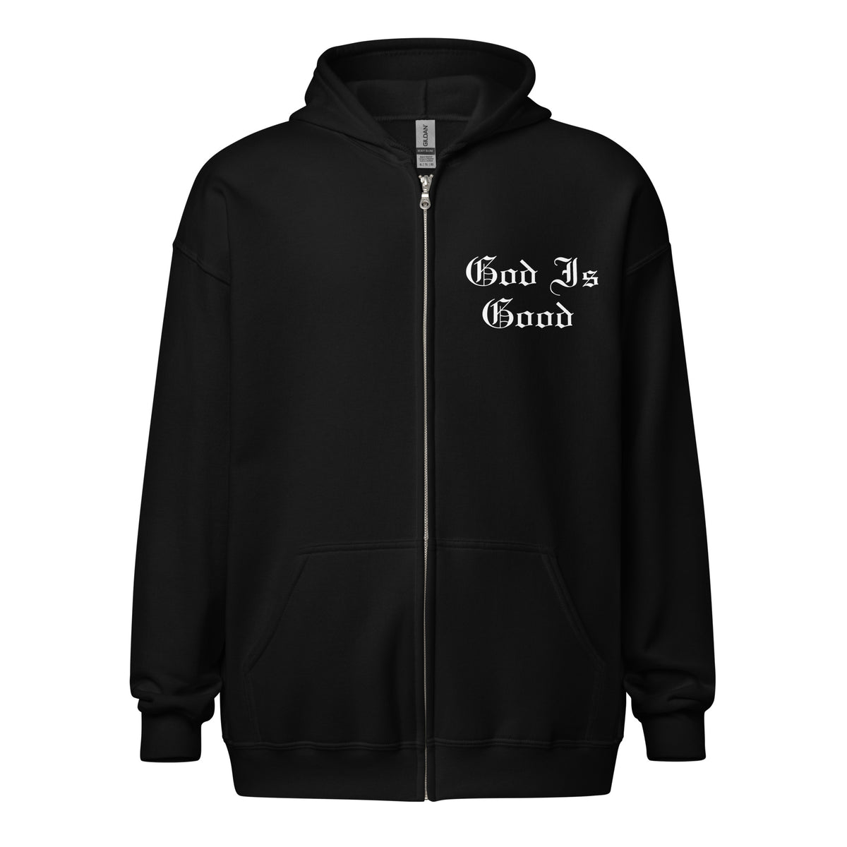 GOD IS GOOD I UNISEX HEAVY BLEND ZIP HOODIE