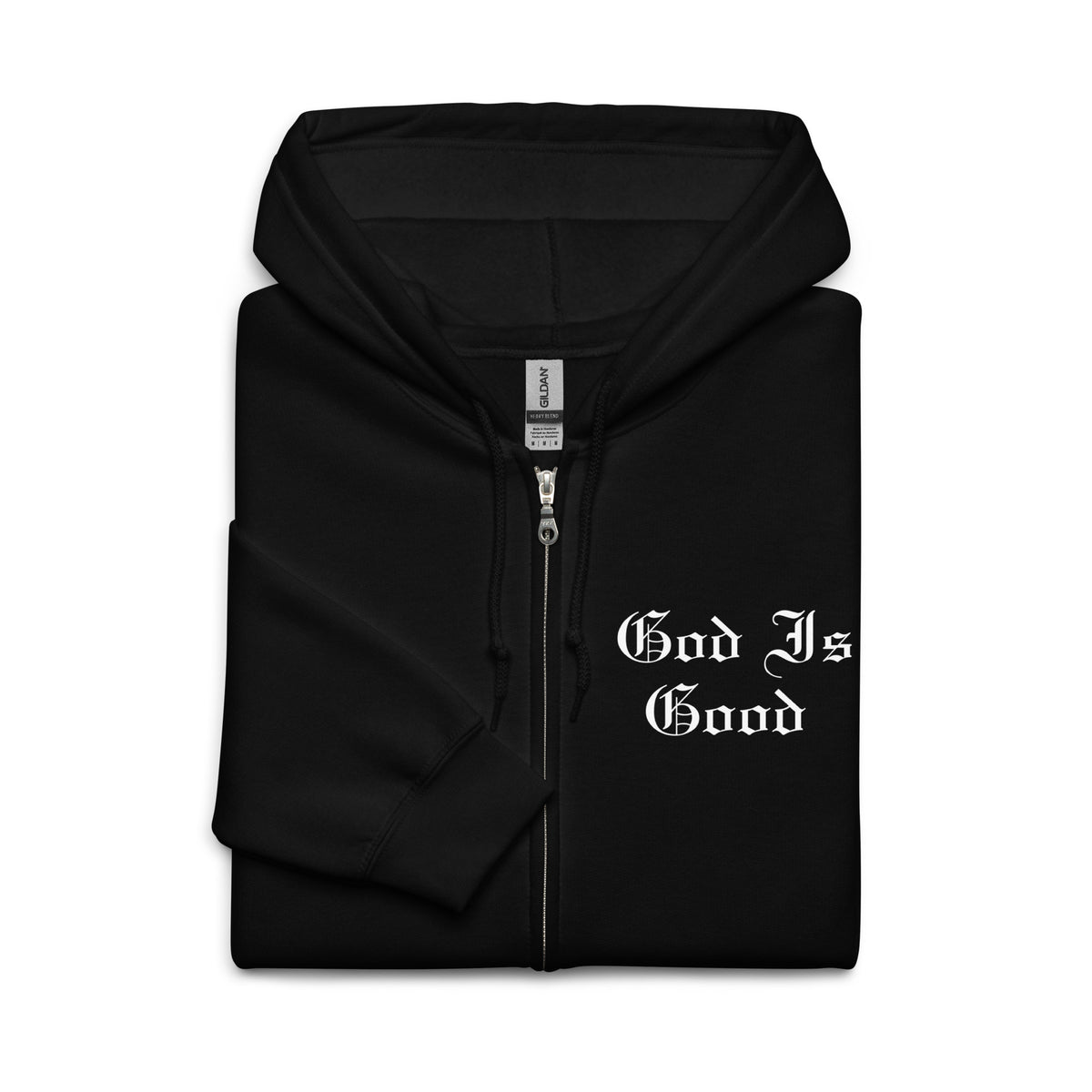 GOD IS GOOD I UNISEX HEAVY BLEND ZIP HOODIE