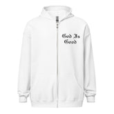 GOD IS GOOD I UNISEX HEAVY BLEND ZIP HOODIE