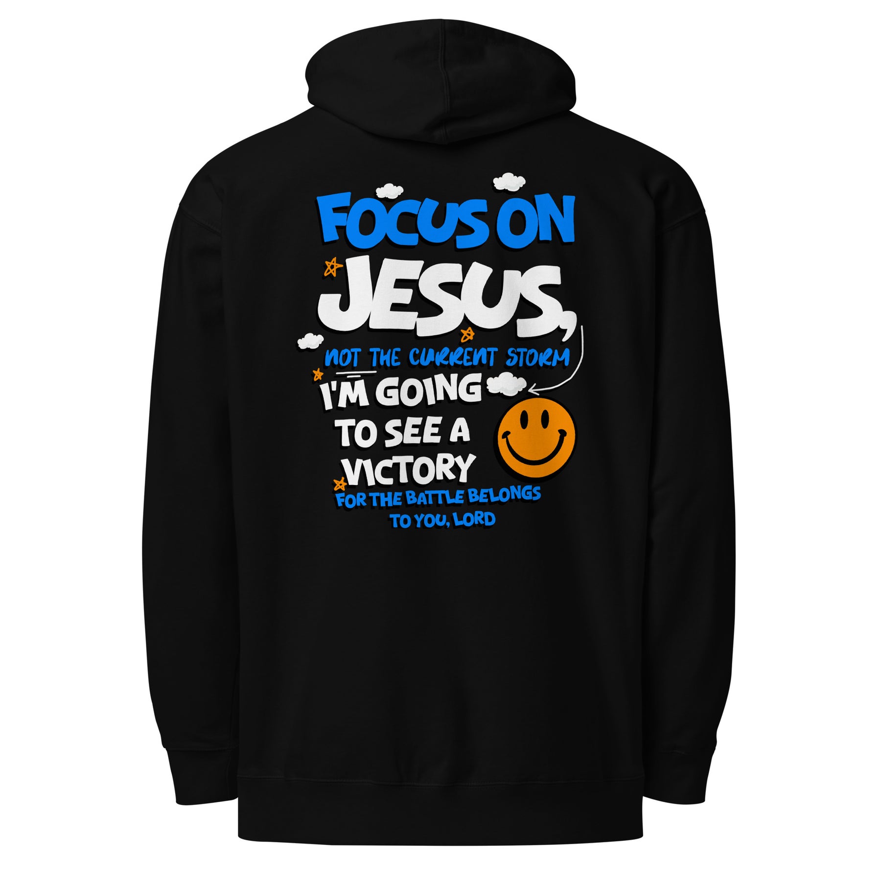 FOCUS ON JESUS I PREMIUM UNISEX HOODIE