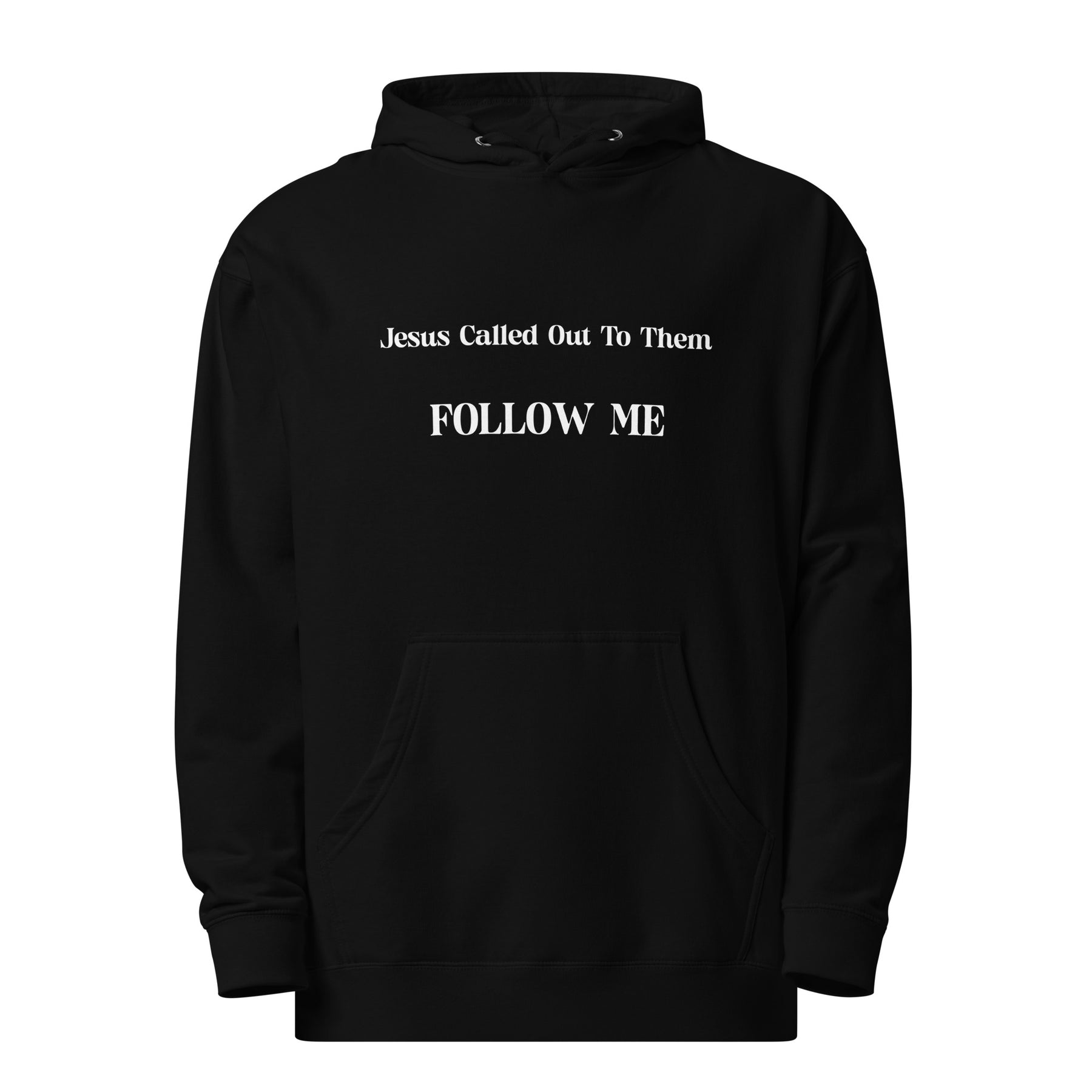 FOLLOW ME I UNISEX MIDWEIGHT HOODIE