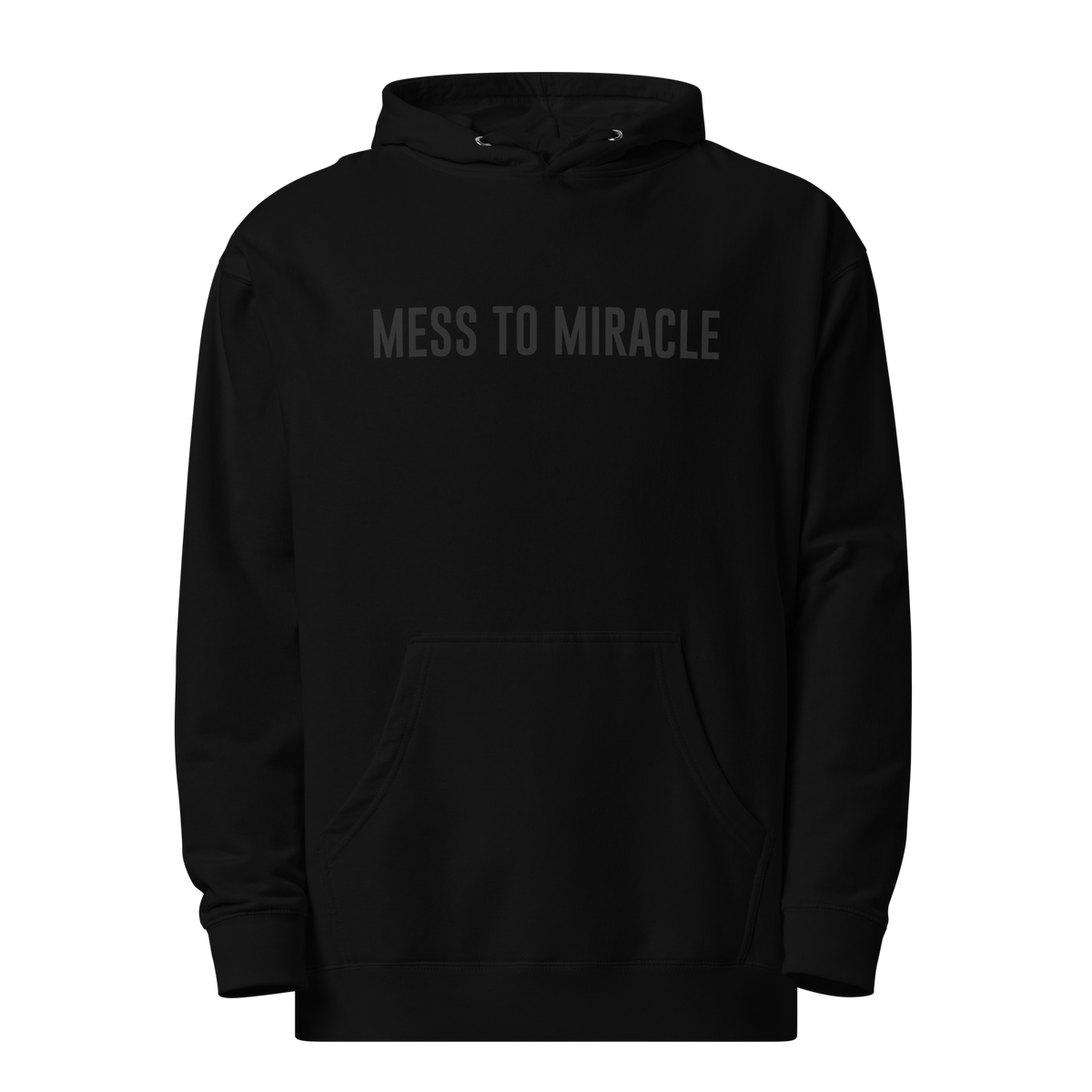 MESS TO MIRACLE I UNISEX PUFF MIDWEIGHT HOODIE