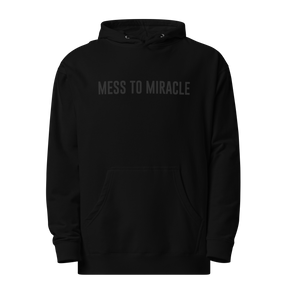 MESS TO MIRACLE I UNISEX PUFF MIDWEIGHT HOODIE