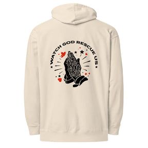 NEVER STOP PRAYING I UNISEX MIDWEIGHT HOODIE