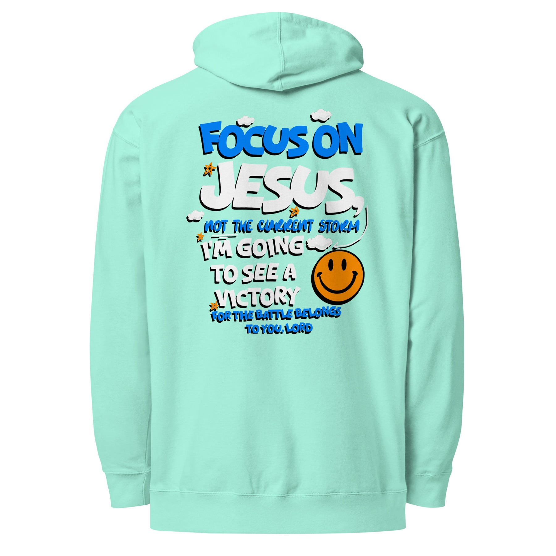 FOCUS ON JESUS I PREMIUM UNISEX HOODIE