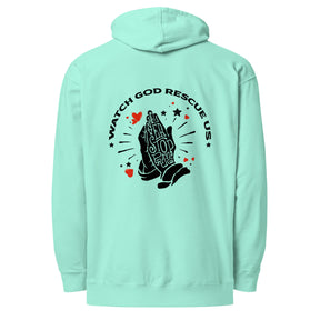 NEVER STOP PRAYING I UNISEX MIDWEIGHT HOODIE