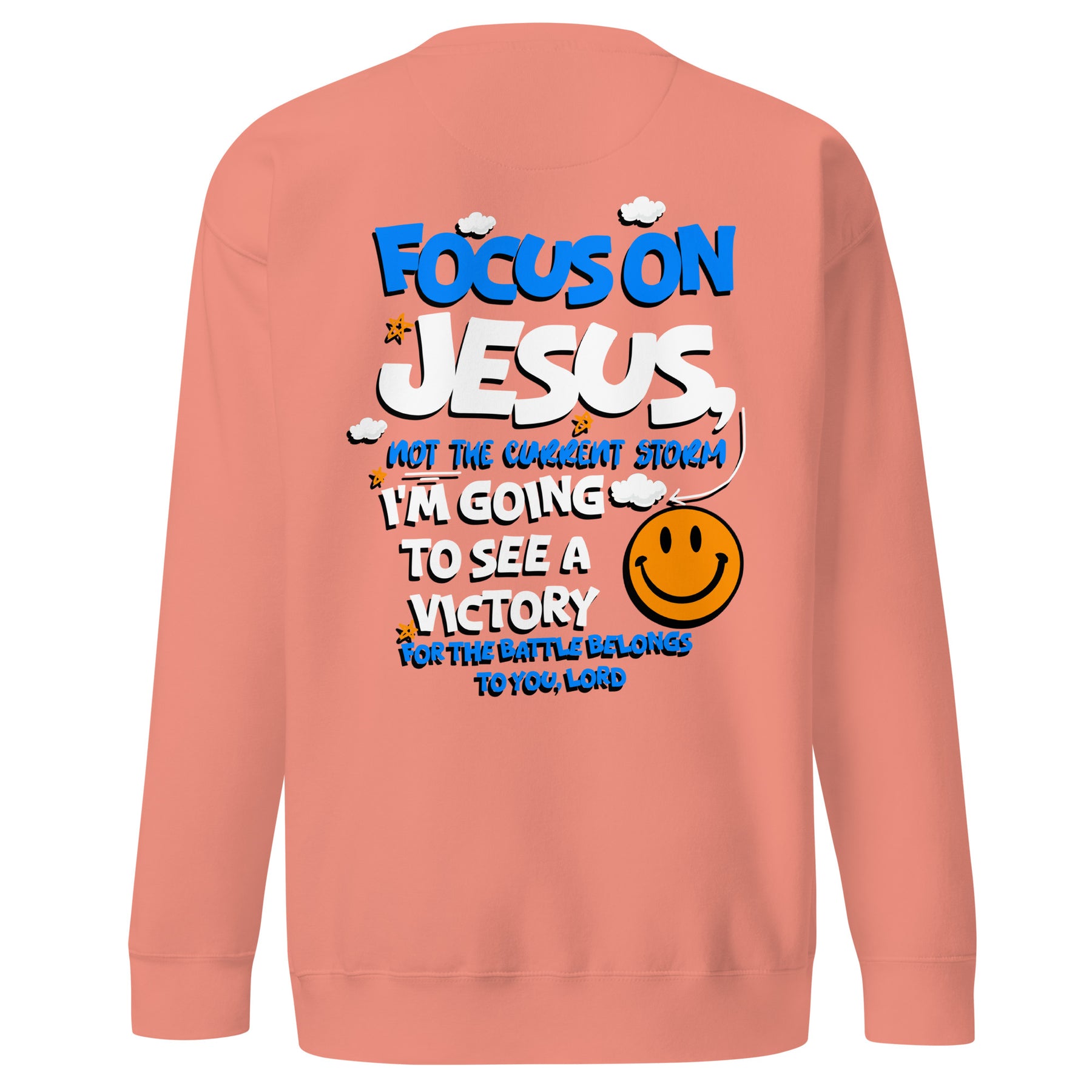 FOCUS ON JESUS I UNISEX PREMIUM SWEATSHIRT