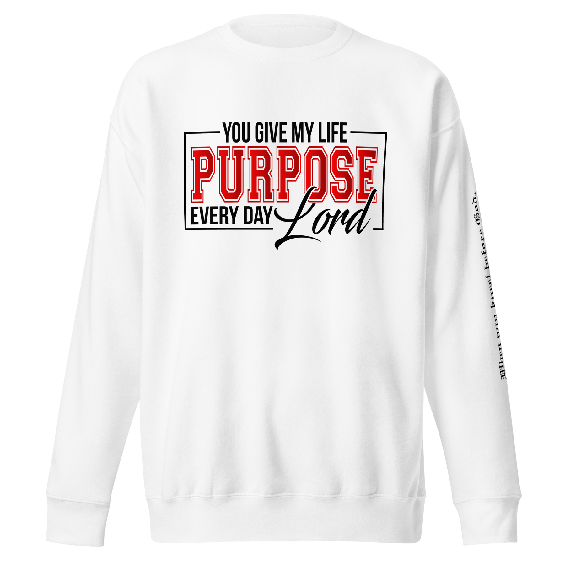 PURPOSE I UNISEX PREMIUM SWEATSHIRT