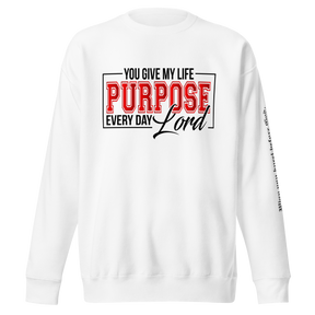 PURPOSE I UNISEX PREMIUM SWEATSHIRT