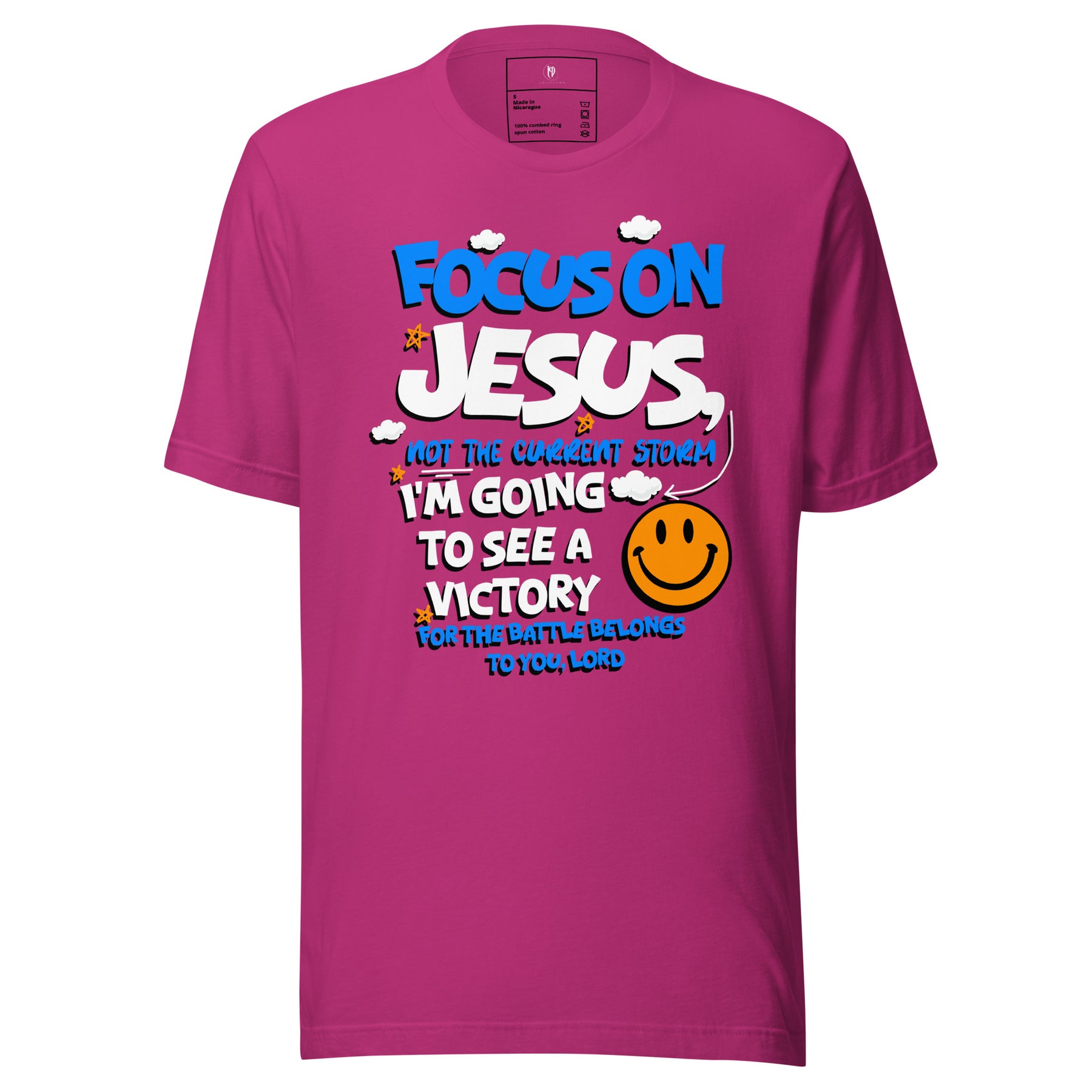 Focus On Jesus I Unisex T-Shirt