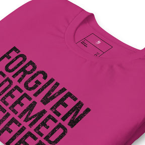 Forgiven Redeemed Justified Blessed I Unisex T-Shirt