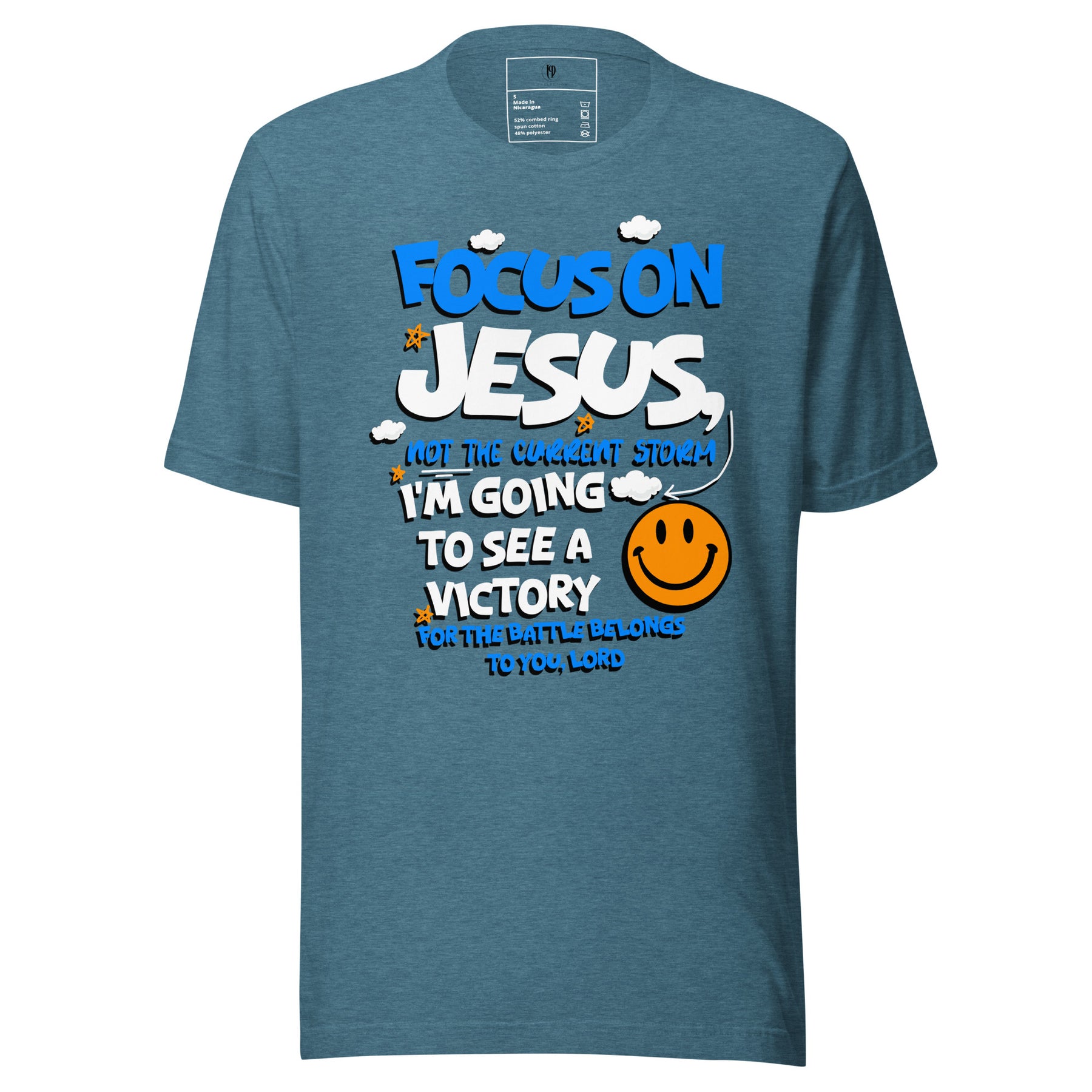 Focus On Jesus I Unisex T-Shirt