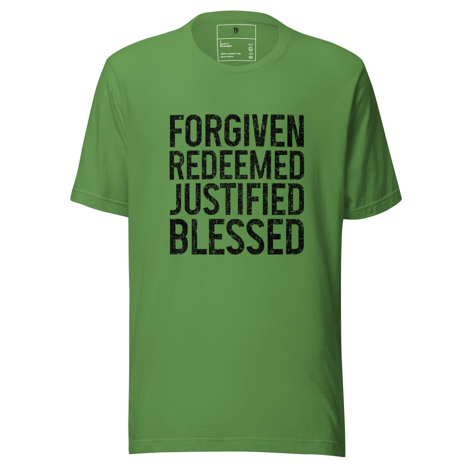 Forgiven Redeemed Justified Blessed I Unisex T-Shirt