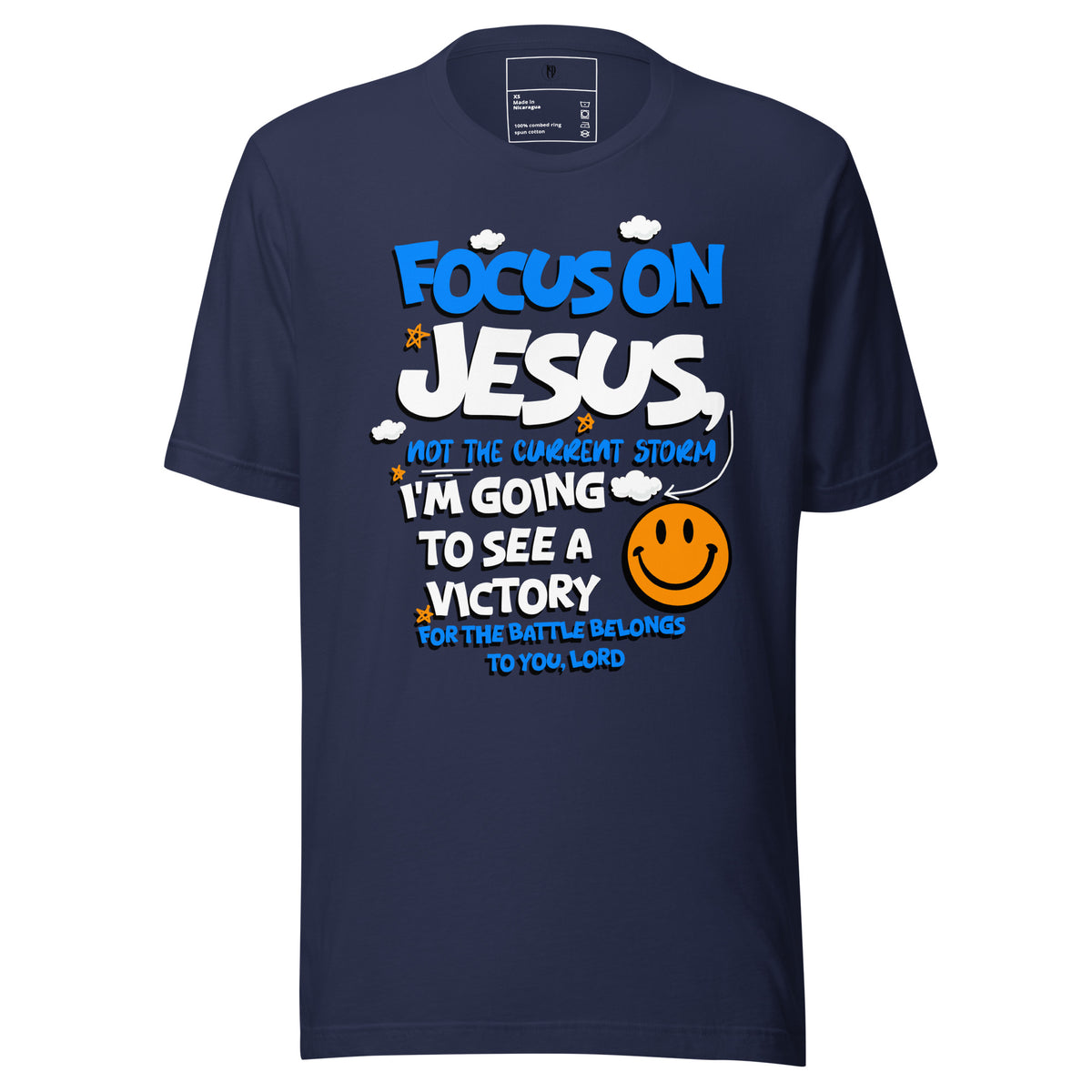 Focus On Jesus I Unisex T-Shirt