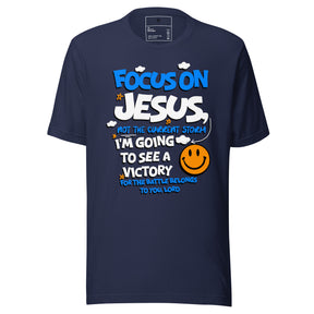 Focus On Jesus I Unisex T-Shirt