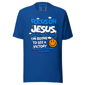 Focus On Jesus I Unisex T-Shirt