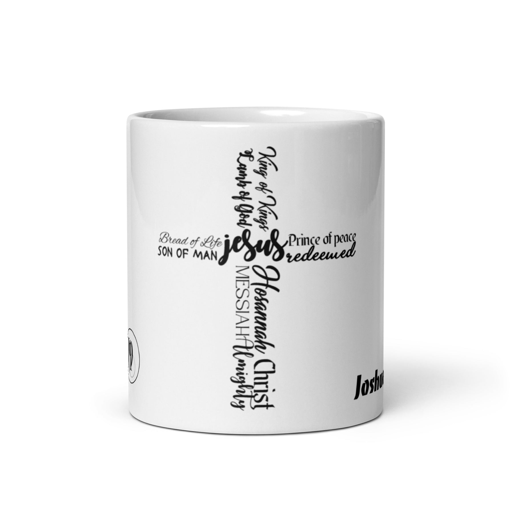 NAMES OF JESUS CHRIST I WHITE GLOSSY MUG