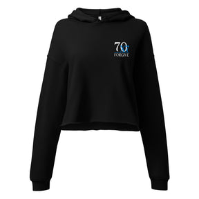 70 X 7 FORGIVE  I PREMIUM WOMEN'S CROP HOODIE